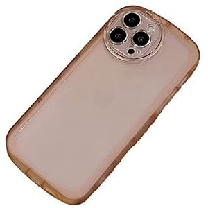 GUIDE COMB Coque de protection pour iPhone 12 Pro - En silicone - Protection de l'appareil photo - Avec doublure en microfibre douce anti-rayures - 6,1"" - Rose