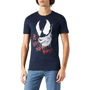 Marvel T-shirt voor heren, Navy Blauw