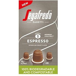 Segafredo Zanetti Nespresso espresso-capsules, 51 g, 10 stuks, 10 stuks