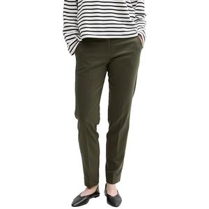 TOM TAILOR 1044864 Mia Slim damesbroek, 10920 - Diepbos groen