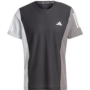 adidas Own The Run Colorblock Tee T-shirt voor heren