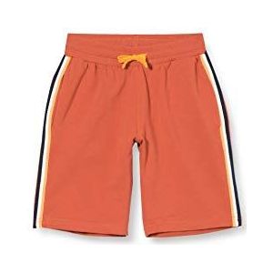 CMP Stretch shorts voor jongens met elastisch logo, vlam