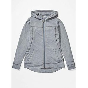 Marmot Tomales Point capuchontrui voor dames, Staal Onyx Heather
