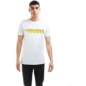 The Goonies T-shirt met logo voor heren, Wit.