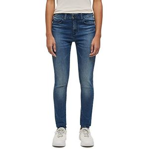 Mustang Shelby Skinny Jeans voor dames, donkerblauw, 882, 32W, 32L, donkerblauw 882