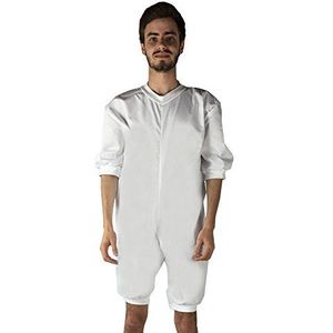 Pyjama anti-fuites en sergé (été), manches courtes et jambes courtes, taille XL