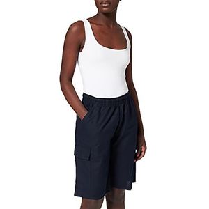 Trigema Cargo-bermuda voor dames, van 100% katoen, blauw (046)