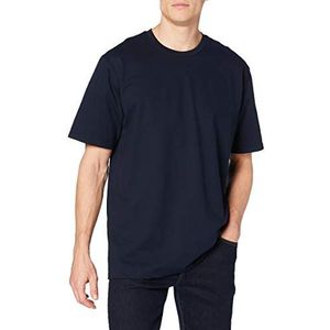 Trigema Heren T-shirt in piqué-kwaliteit, marineblauw (046)