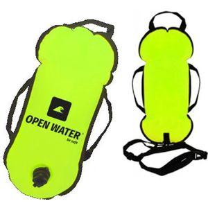 OPENWATER opblaasbare zwemband geel neon groen