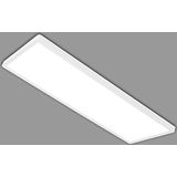 Briloner - Led-plafondlamp, ultraplat led-paneel, achtergrondverlichting effect, neutraal wit licht, 3000 lumen, wit, 580 x 200 x 30 mm (l x b x h) 7402-416