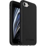 Otterbox Symmetry Beschermhoes voor iPhone 7/8/SE 2e gen/SE 3e gen, schokbestendig, valbescherming, dunne beschermhoes, ondersteunt 3 x meer vallen dan militaire standaard, zwart, levering zonder