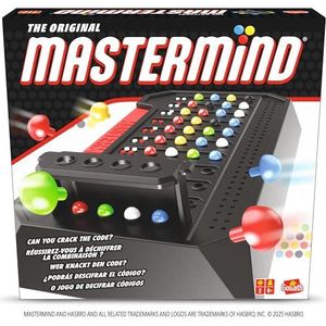 Mastermind Classic - Denkspel - Multicolor - Kunststof - Voor 2 Spelers