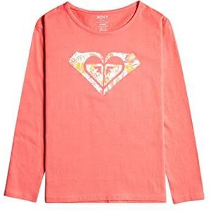 ROXY The One B T-shirt voor meisjes, Roze (Tea)