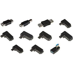 Set van 11 USB-adapters