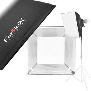 Fotodiox Flash-2424-Metz Softbox 24""x24"" (60x60cm) zwart