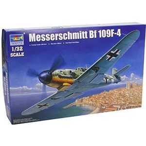 Trumpeter 1/32 messerschmitt Bf109F4 modelbouwset voor jagersvliegtuigen