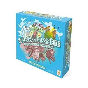 Topi Games - Red Ta Planet - Het spel van de omgeving - gezelschapsspel - bordspel - familie - vanaf 7 jaar - 2 tot 8 spelers - STP-189001