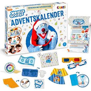CRAZE Woozle Goozle Experimenteer Adventskalender 2022 - kinderen experimenten voor kinderen vanaf 8 jaar met vulkaan experiment speelgoed, kerstkalender, cadeaus voor meisjes en jongens, 24683