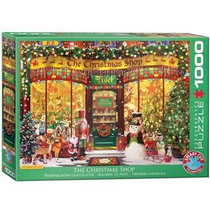 EuroGraphics Puzzle The Christmas Shop G. Walton EG60005521, meerkleurig, Eén maat