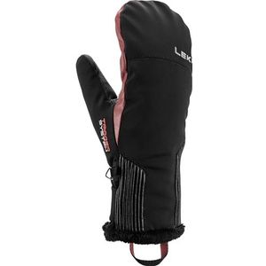 LEKI Vallarta Gants 3D pour femme, noir/rose, 7,5