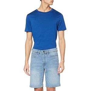 SELECTED HOMME Herenshorts, lichte jeans blauw