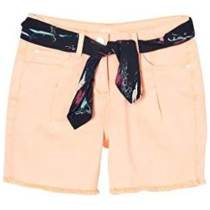 s.Oliver shorts voor meisjes met ceintuur, Fluorescerend