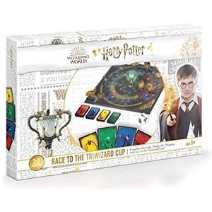 Cartamundi Harry Potter – Race to the Triwizard Cup Game, Calling All Harry Potter Superfans, ideaal voor 2-3 spelers, leuk cadeau voor kinderen vanaf 8 jaar
