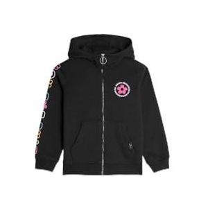 4F Sweat-shirt pour fille, Deep black - Noir, 11 ans