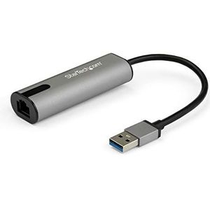 StarTech.com 2,5 GbE USB-A naar Ethernet-adapter - NBASE-T NIC - Gigabit USB 3.0 netwerk type A 2.5/1GbE Multi Speed - USB 3.1 voor PC naar RJ45 - Lenovo X1 Carbon/HP EliteBook/ZBook (US2GA30)
