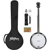 Washburn Americana B8 Pack met draagtas, Banjo