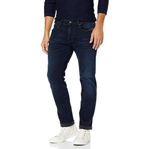 Camel Active 5-Pocket Madison rechte jeans, blauw, W30/L32 (fabrieksmaat: 30/32) heren, Blauw (Donkerblauw Used 46)