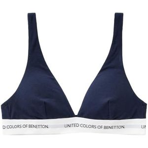 United Colors of Benetton Reggiseno 3op81r00n functioneel ondergoed voor dames, Blu Notte 252