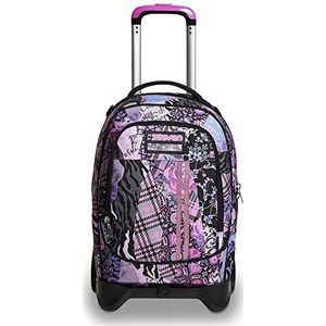 Seven S.p.a. Trolley Jack Seven® 2 RUOTE - ROSEGROVE Girl, Trolley CRIC Seven® 2 RUOTE - ROSEGROVE Girl Unisex - Bambini e Ragazzi, roze, Taglia Unica - roze, één maat, casual, Roze, Casual