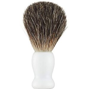 Golddachs Blaireau de rasage 100% poils de blaireau Blanc