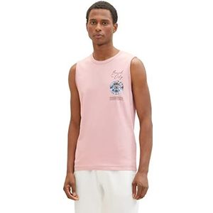 TOM TAILOR 1036399 Tanktop met fotoprint heren (1 stuk), 11055 - Rose Morning