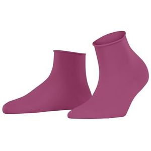 FALKE Cotton Touch W Sso fijne effen damessokken (1 stuk), Roze Candy 8052, 35-38