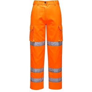 Portwest LW71ORRS Veiligheidsbroek voor dames, oranje, maat S