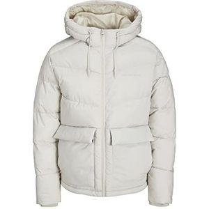 JACK & JONES Jorvesterbro Puffer Jacket Sn Herenjas (1 stuk), Lichtbeige, M