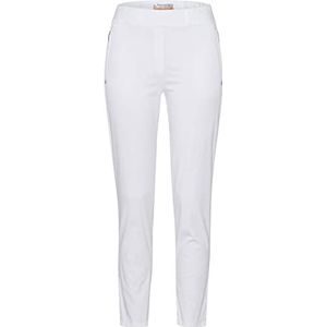 Raphaela by Brax Lavina Damesbroek 6/8 Zip White Normale Taille, Wit.