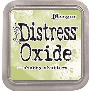 Ranger Tim Holtz Distress Ink Pad Oxide Victorian Velvet – een 2 x 2 verhoogd stempelkussen met waterreactieve kleurinkt, noodoxide, roze, 7, 6 x 7, 6 cm