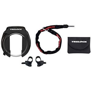 Trelock RS 351 Protect-O-Connect/ZR 355 frameslotset, zwart, één maat