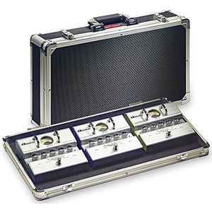 Stagg UPC-500 Flight-case ABS voor gitaar-effectpedaal, 500 x 255 x 90 mm, zilverkleurig