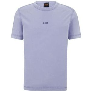 BOSS Men's Tokks Lichtgewicht T-Shirt Pastel Paars 538 Maat S, Licht/Pastel Paars 538, S, Light / Pastel Purple538
