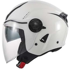 UFO PLAST Urban Spirit Half JET helm, wit, L