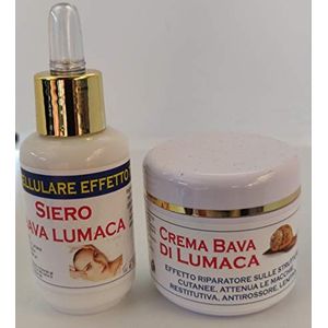 Smcosmetica Hyaluronzuur anti-rimpel behandeling serum+slak slijm crème, 60 ml