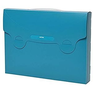 Favorit Matrix 400102280 documentenkoffer, personaliseerbaar, 38 x 29 cm, oktaanblauw