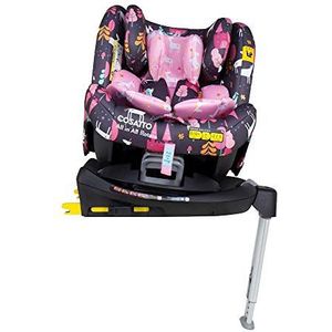 Cosatto All in All Rotate Baby to Child Autostoel, groep 0 + 123, 0-36 kg, 0-12 jaar, ISOFIX, ERF, anti-Escape (Unicorn Land).