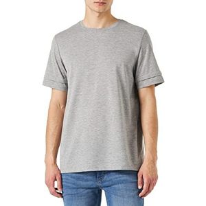 Koton T-shirt basique à col rond pour homme, Gris (031), S