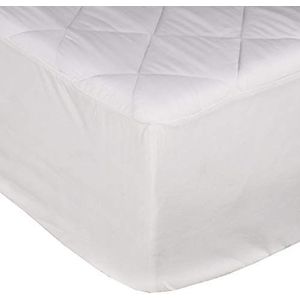 Sleepdown Gewatteerde matrasbeschermer, met tas, extra diep, tot 30 cm, kingsize bed