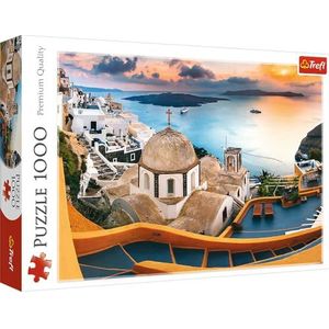 Puzzel 1000 Stuks - Sprookjesachtige Santorini (Landschap)